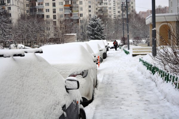 Зима во дворе