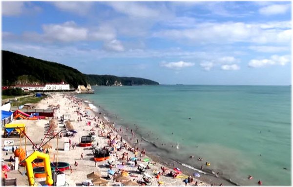 Центральный городской пляж Туапсе