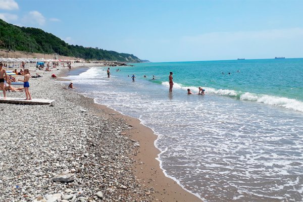 Центральный городской пляж Туапсе