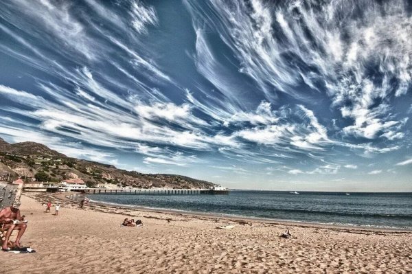 Малибу пляж Америка