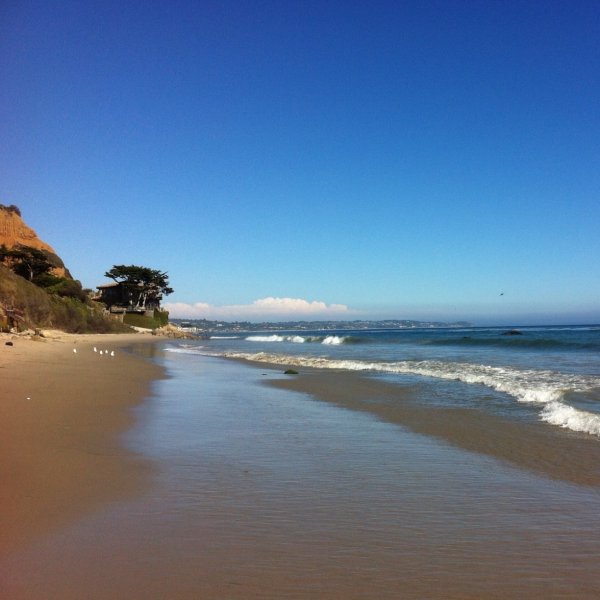 Пляж Малибу Лос Анджелес