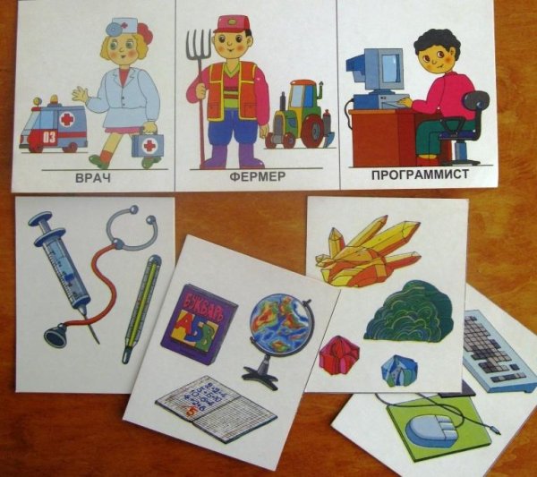 Знакомим дошкольников с профессиями