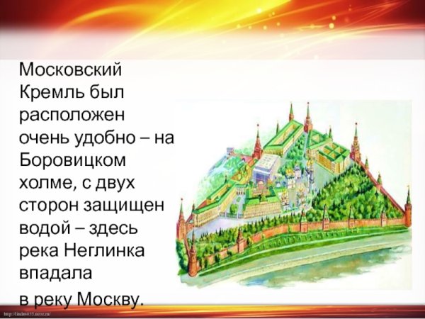 История Московского Кремля 2 класс