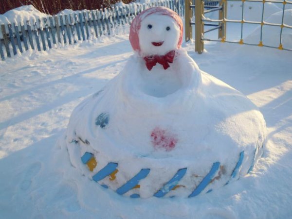 Постройки из снега