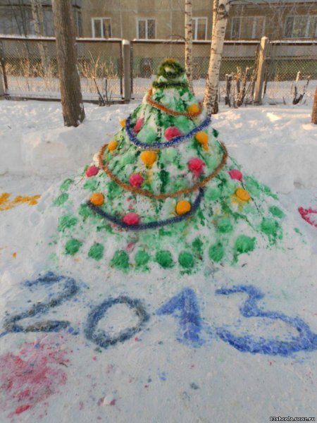 Снежные фигуры