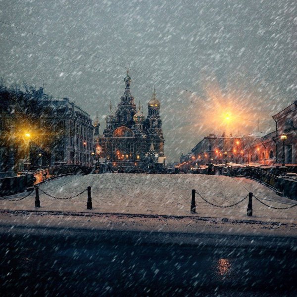 Снежный коллапс Санкт-Петербург