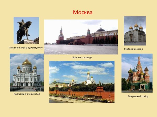 Москва город золотого кольца России