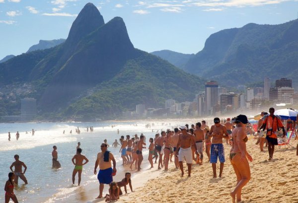 Рио де Жанейро пляж Фламинго