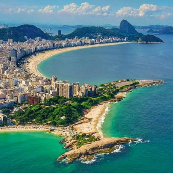 Бразилия достопримечательности Копакабана