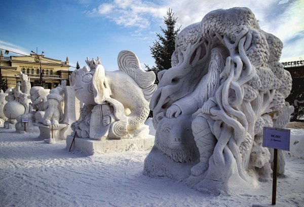 Снежные фигуры