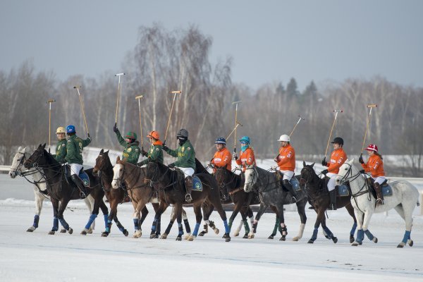 Зимнее Конное поло