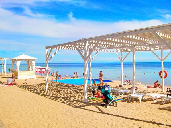 Евпатория Крым берег