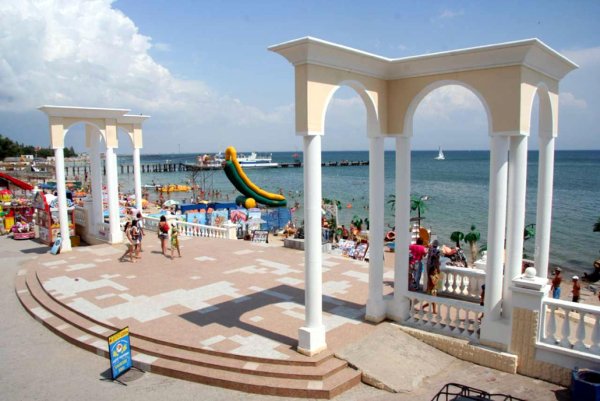 Набережная Горького Евпатория 2021