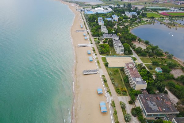 Крым. Евпатория. Пляж