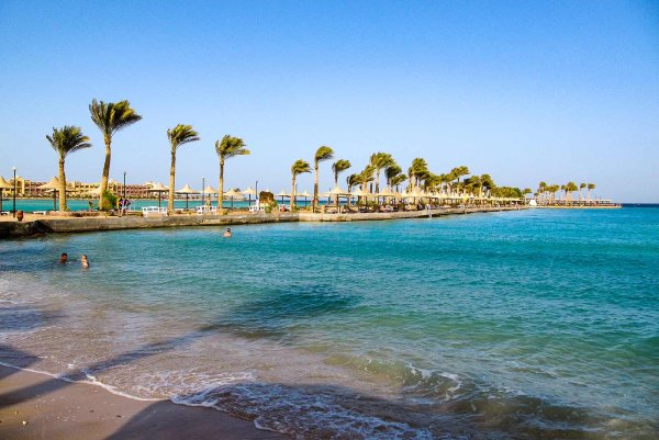 Красное море берег Хургады