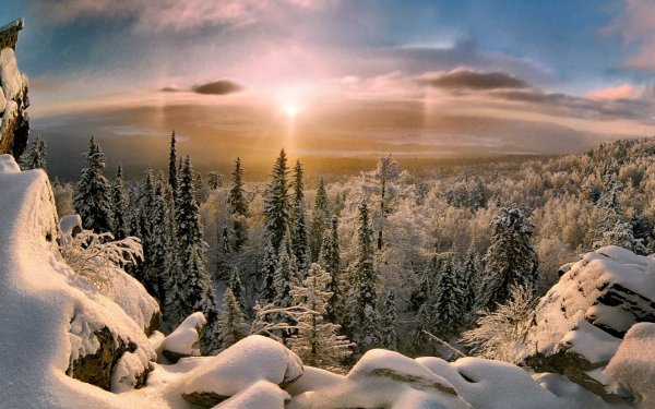 Зимняя сказка природа