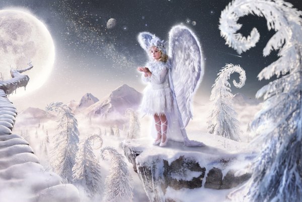 Зимний ангел хранитель