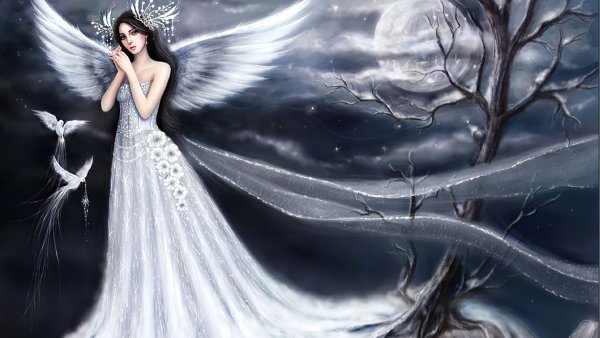 Фея зимы картина