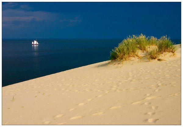 Юрмала дюны белые песок