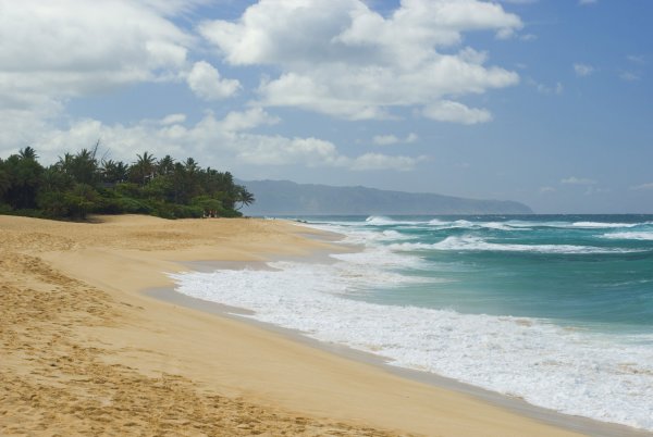 Безлюдный пляж