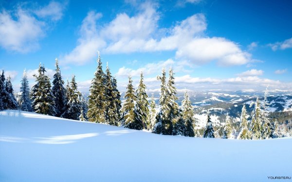 Заставка на рабочий стол зима