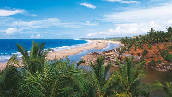 Штат Керала пляж