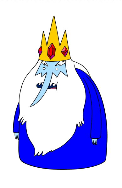 Adventure time снежный Король