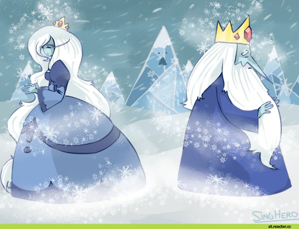 Adventure time Снежная Королева
