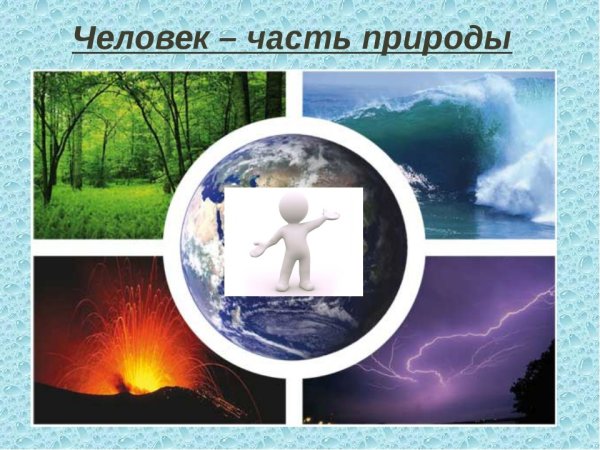 Человек часть природы