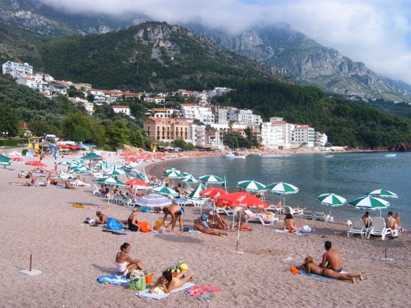 Черногория Монтенегро пляж