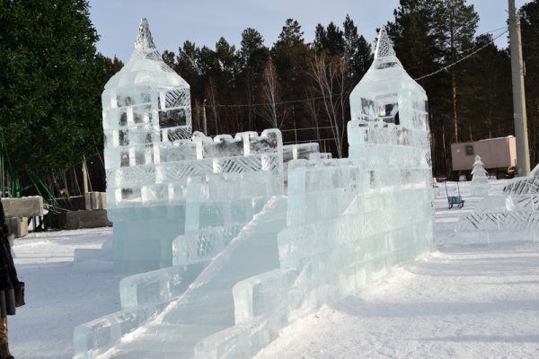 Саянск Ледовый городок