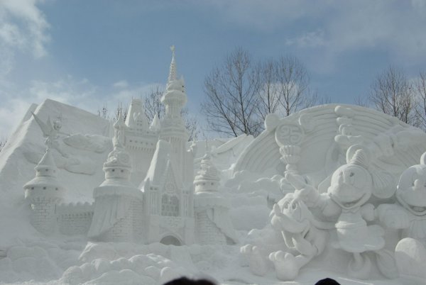 Снежный городок Новосибирск 2020