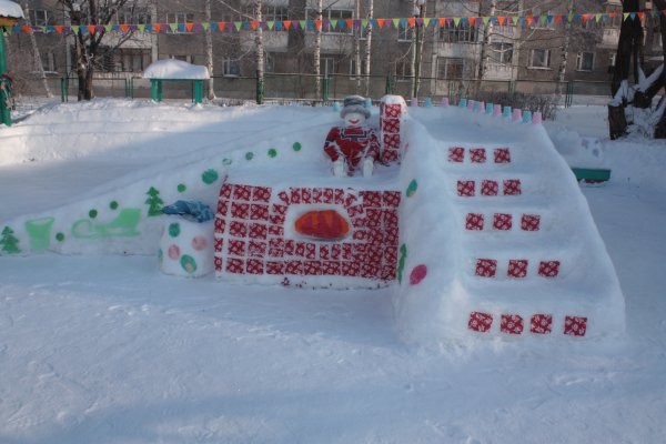 Снежные постройки