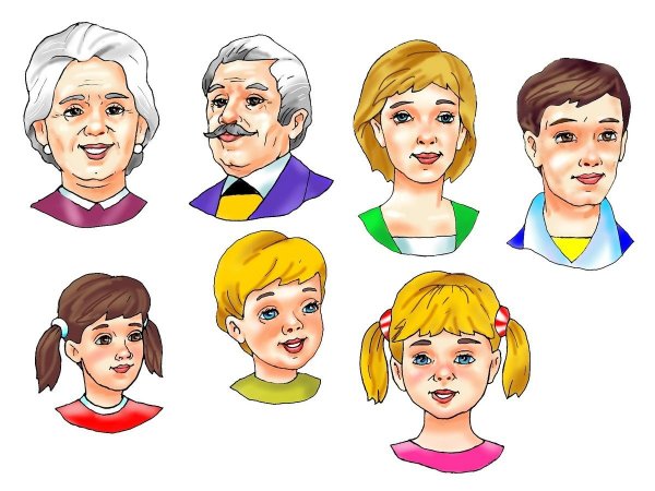 Портреты членов семьи