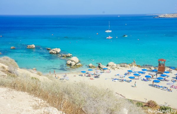 Пляж Коннос Кипр