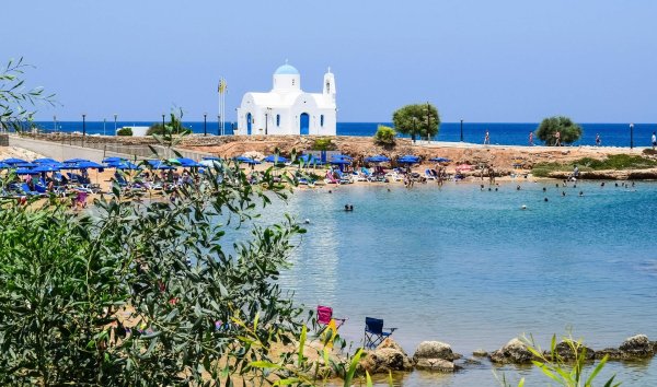 Пляж фигового дерева Протарас