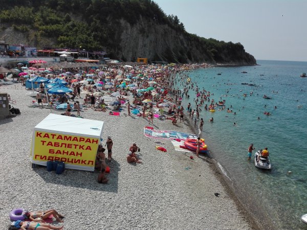 Туапсе поселок Ольгинка пляж