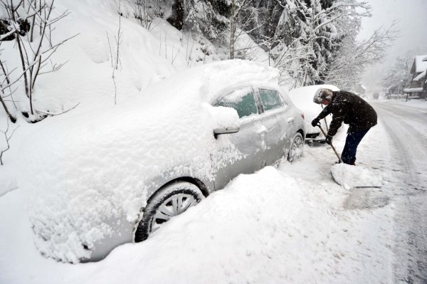 Тема снежные заносы