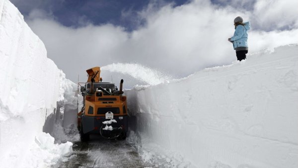 Занос на снегу