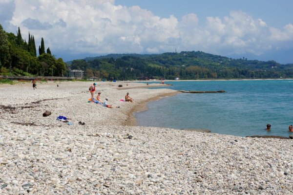 Гудаута пляж 2022