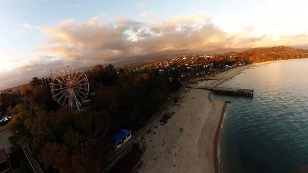 Город Гудаута Абхазия