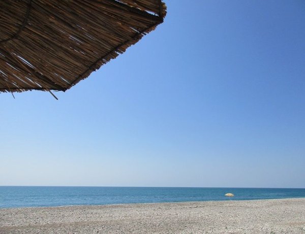 Абхазия Гудаута пляж