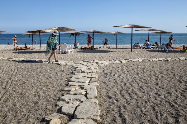 Абхазия Гудаута пляж