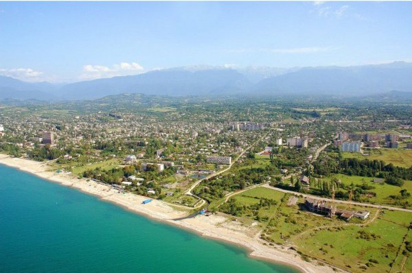 Город Гудаута Абхазия