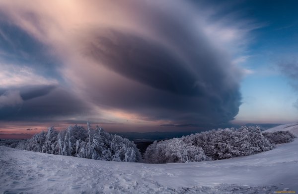 Зимнее небо