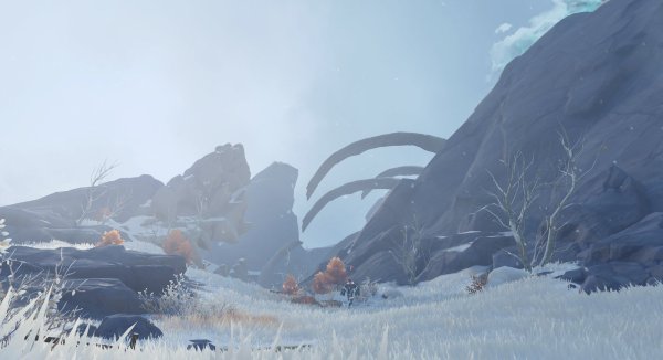 Драконий пик Геншин