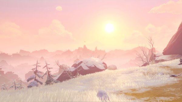 Геншин Импакт Драконий хребет арт