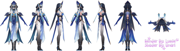 Зеркальная Дева Геншин Импакт