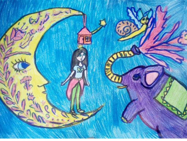 Рисунок на тему мой сон