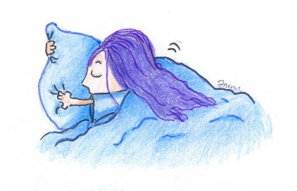 Рисунки на тему сон человека